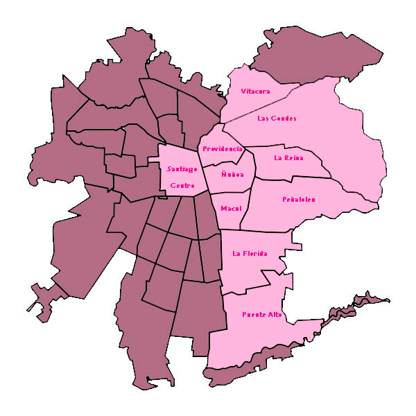 Nuestras zonas de atención